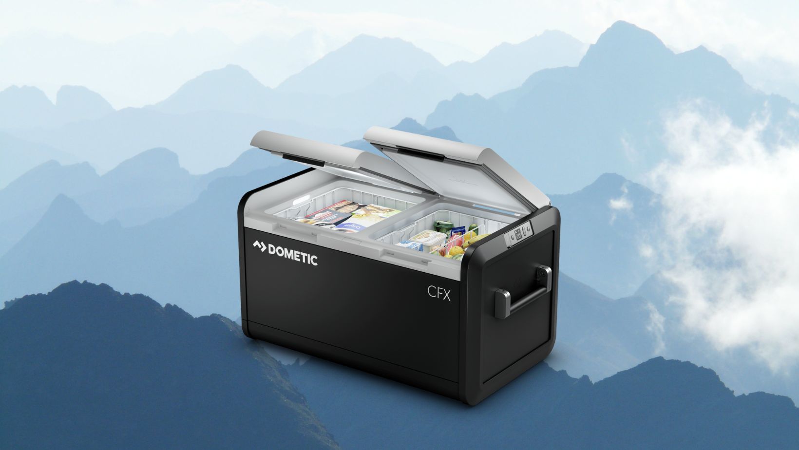 DOMETIC CFX3 95DZ kétzónás mobil kompresszoros hűtőláda és fagyasztó